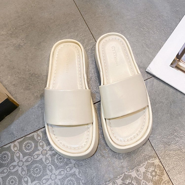 Dame Trendy Clogs med høj plateausål og moderne design Stilla