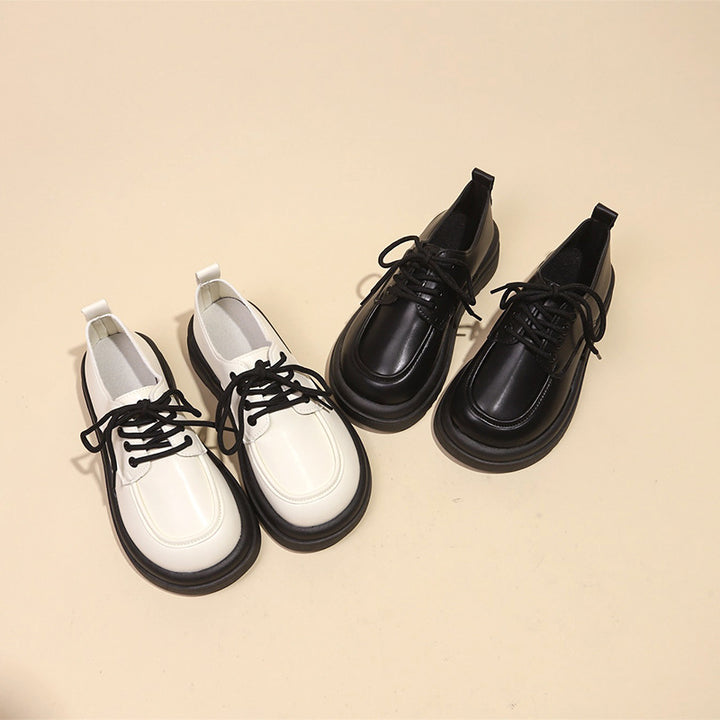 Femme Casual Snøre-Platform-Sneakers Stilla