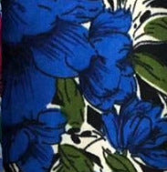 Dame blomsterkjole med vidde skørt og raffinerede flæsedetaljer Stilla