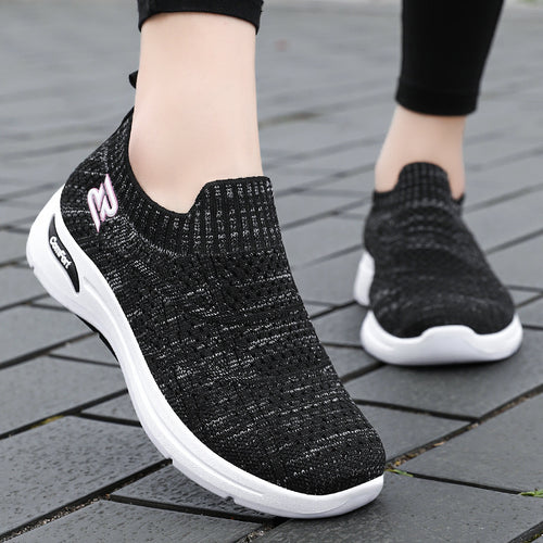 Dame Komfortable Slip-On Sneakers Stilla