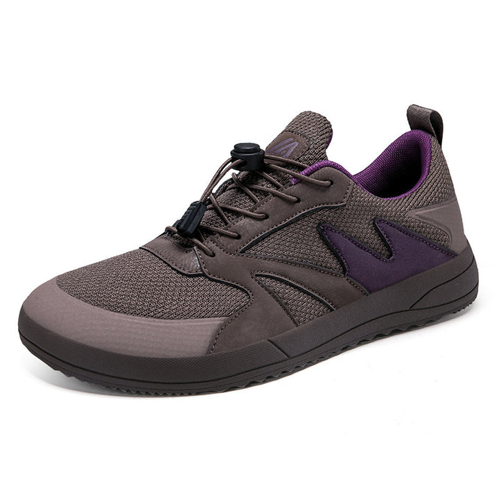 Herrer Lettere Outdoor-Sneakers med Innovativt Hurtigt snorsystem Stilla