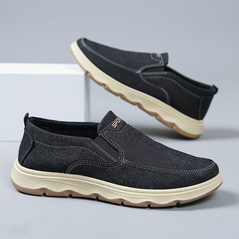 Femme Casual Slip-On Sneakers med åndbart overmateriale Stilla