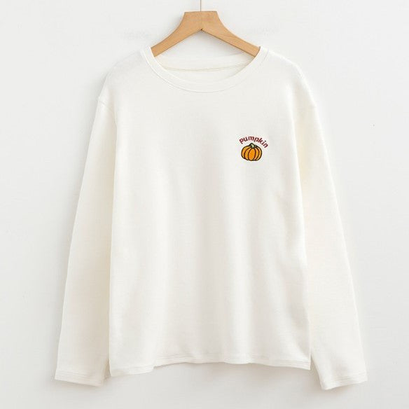 Femme Casual Grafik Langærmet Sweatshirt Stilla