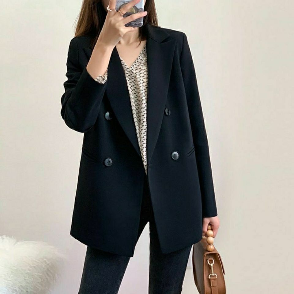 Kvinder Elegant Dobbeltknappet Blazer Stilla