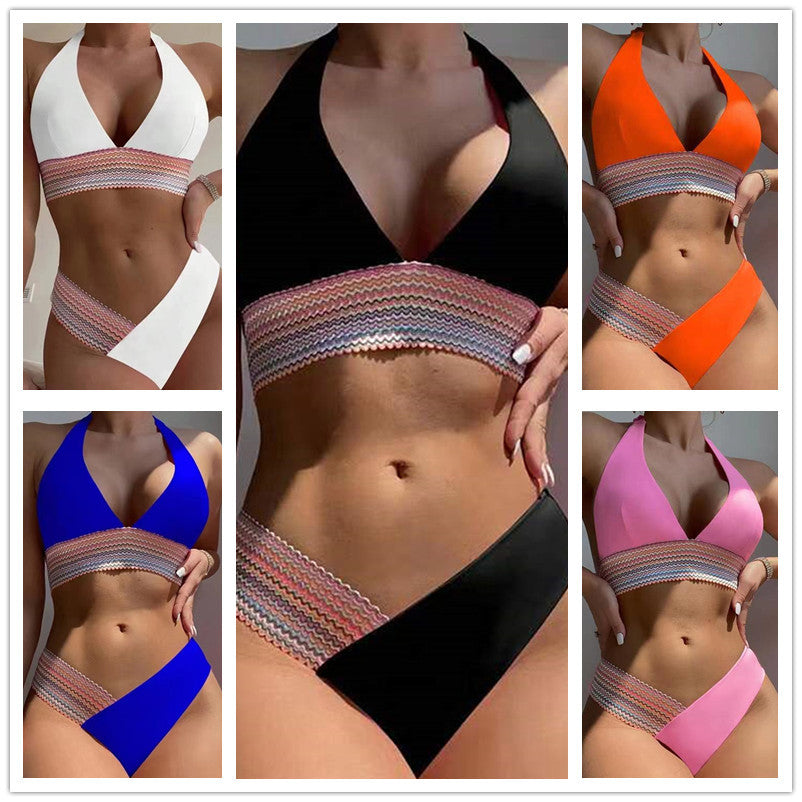 Dame Halsbånd Bikini Sæt Stilla