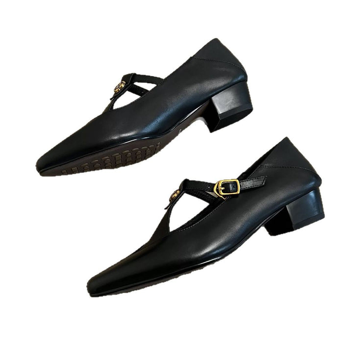 Dame elegante Slingback-pumps med fashionable cut-outs og ekstra komfort Stilla