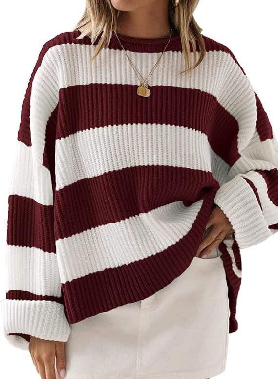 Dame elegant oversized pullover Stilla
