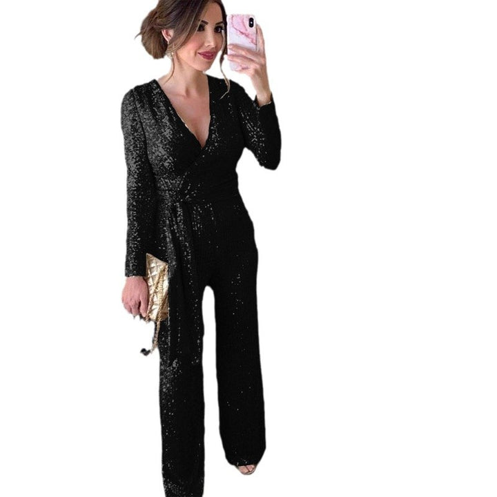 Dame Funklende Jumpsuit Stilla