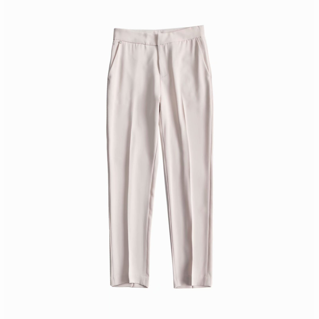 Dame elegante chinos med justerbar talje Stilla