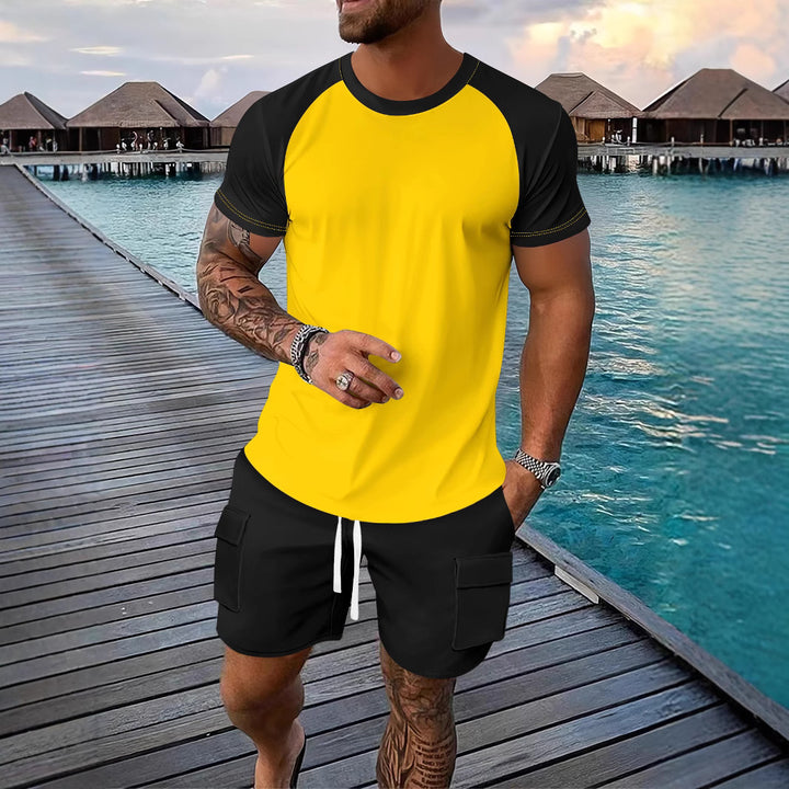 Herre Sports T-shirt med raglanærmer Stilla