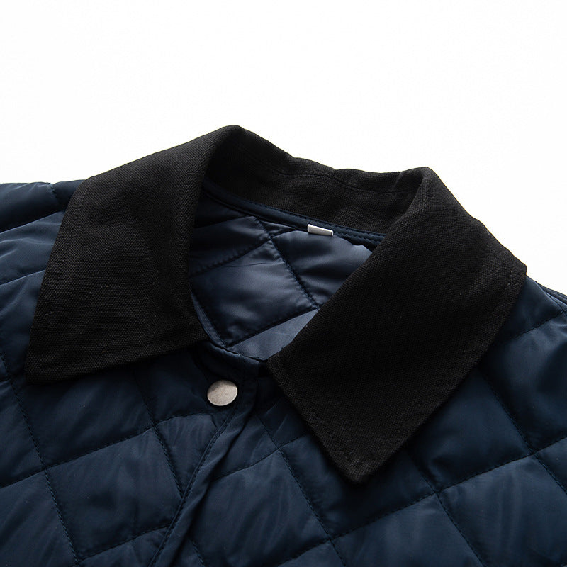 Dame quilted oversized jakke med funktionelle lommer Stilla
