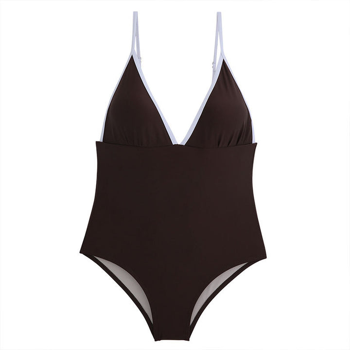 Dame V-udskæring Monokini Badetøj Stilla