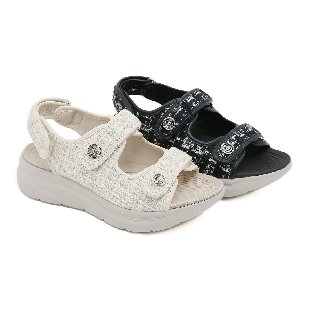 Damer Komfortable Sandaler med justerbare remme Stilla