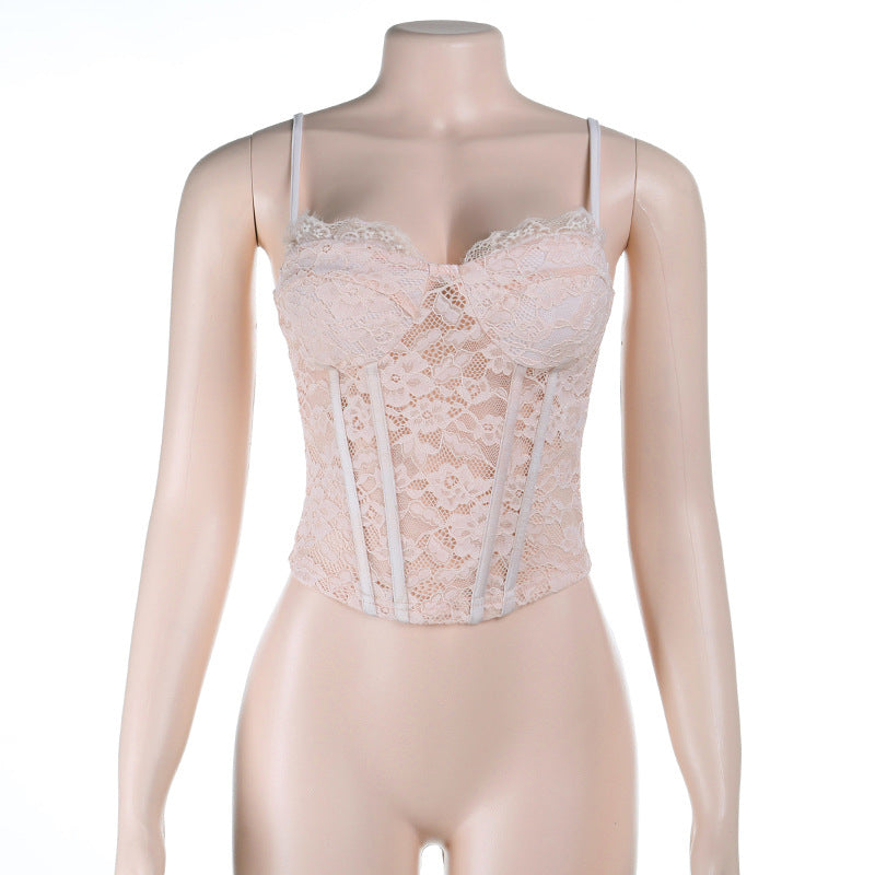 Dame spids-bustier med elegant snit Skovae