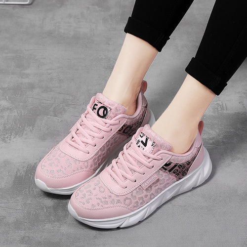 Dame Trendy Sporty Livsstil Sneakers Stilla