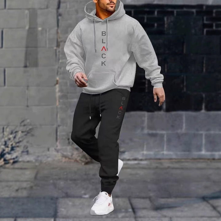 Herre Hoodie og Joggingbukser Sæt Skovae