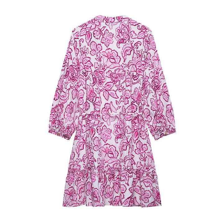 Damer Blomsterprint Wrap Kjole Stilla