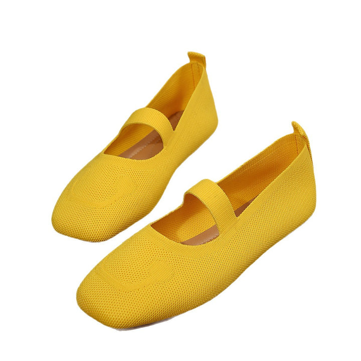 Dame Stilfulde Cutout Sko Flats Stilla