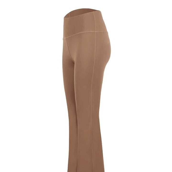 Dame Sporty Flared Leggings med høj talje og fugtregulerende stof Stilla