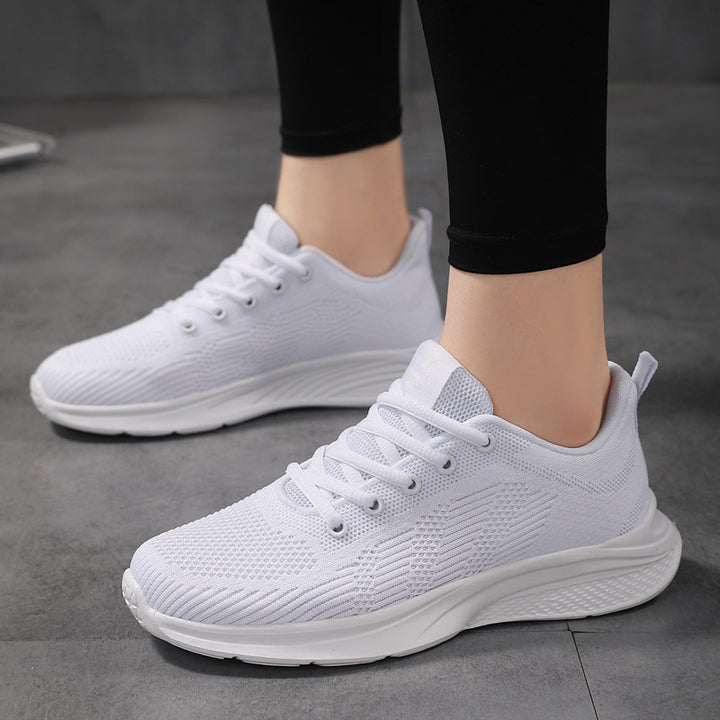 Herrer Åndbare Strik Performance Sneakers Stilla 1749651550