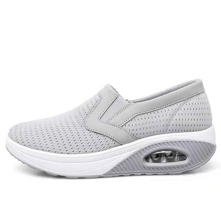 Dame sneakers med åndbart overmateriale og polstret sål Stilla