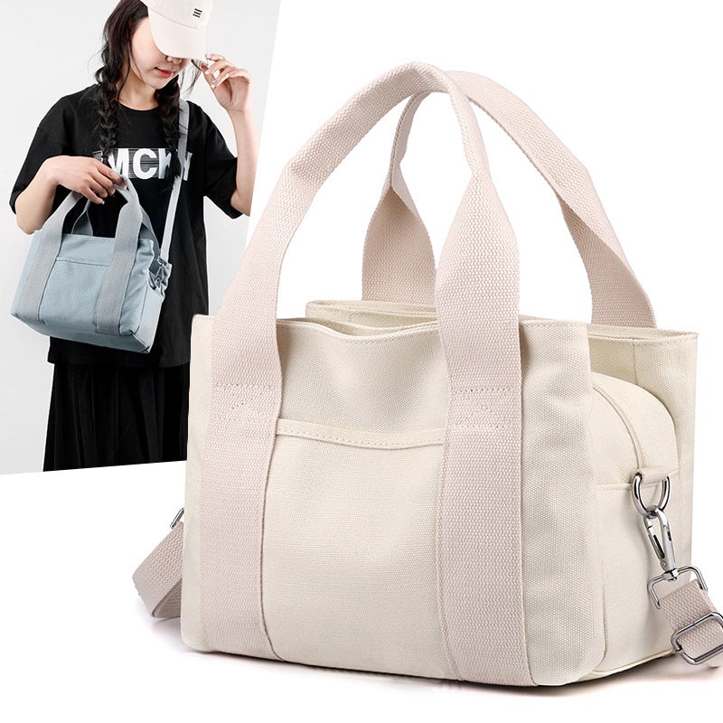 Femme Alsidig Canvas Tote Bag Stilla