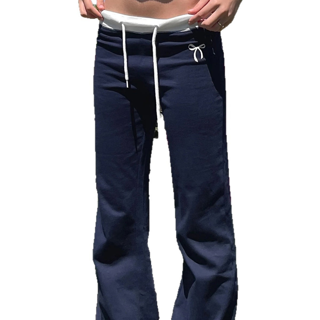 Damer Behagelige og afslappede sweatpants med elastisk linning og sidelommer Skovae