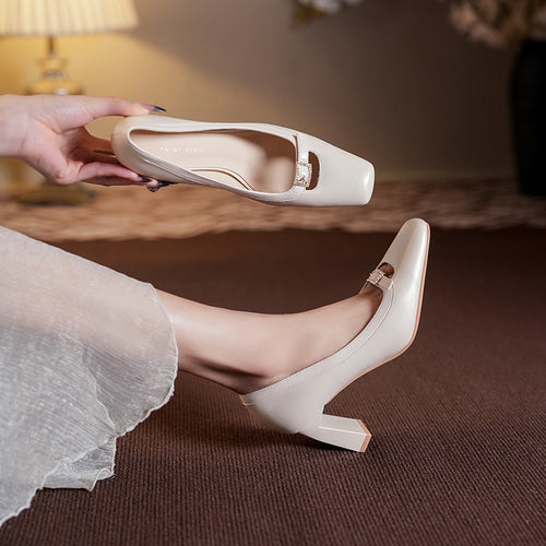 Femme Elegante Blockhæl pumps Stilla