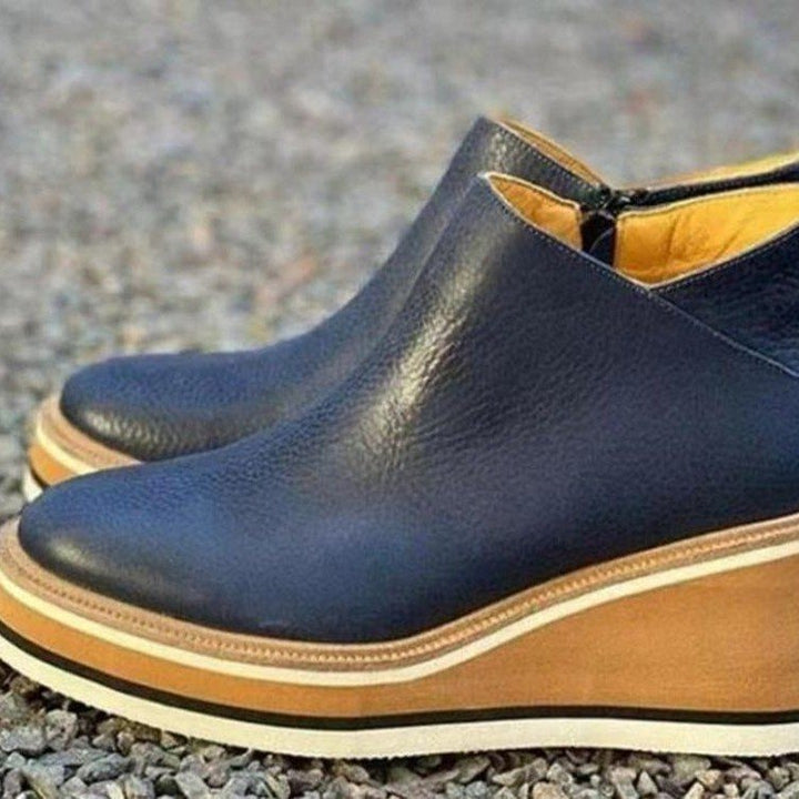 Dame plateau sko med elegant design Stilla