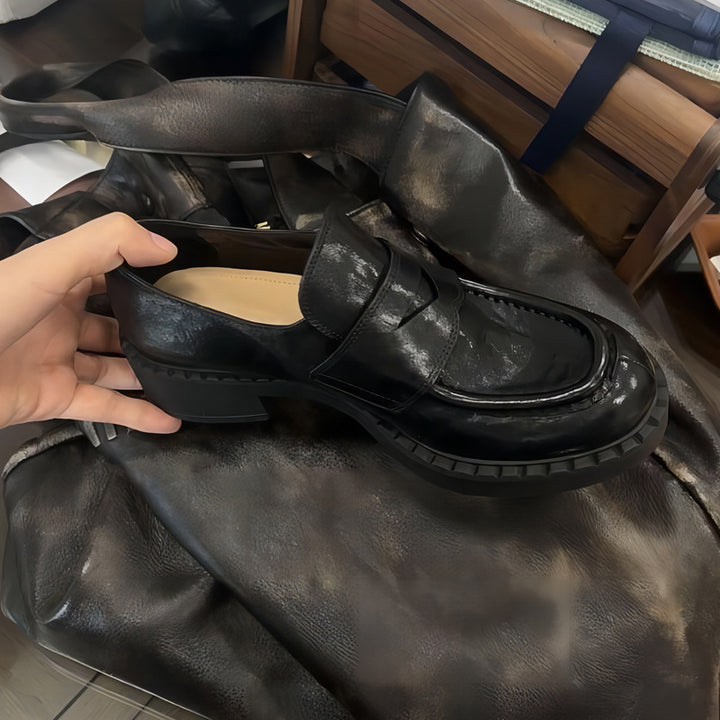 Herrer Stilfulde Chunky Sole Loafers Stilla