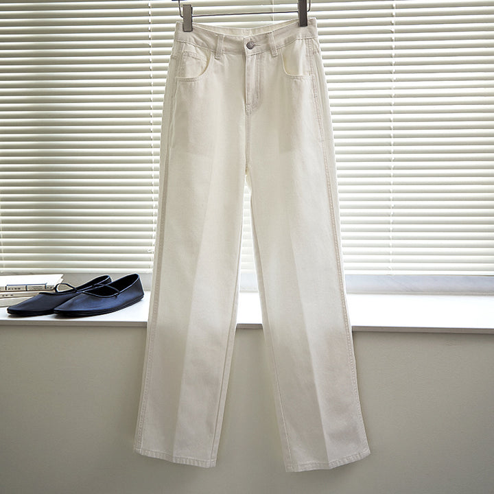 Dame High-Waist Jeans med klassisk snit og tidløst design Stilla