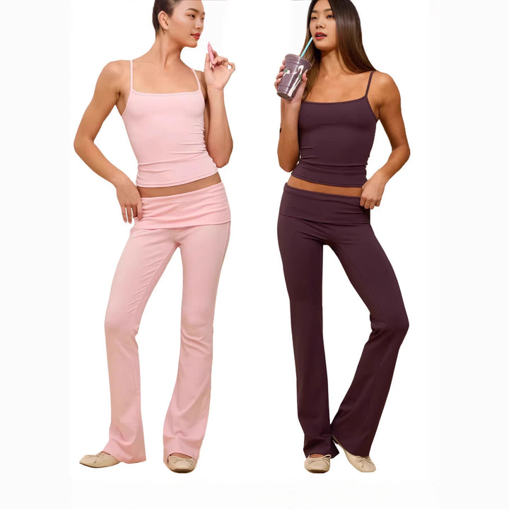 Dame Sporty Tanktop med Spaghetti-stropper Skovae