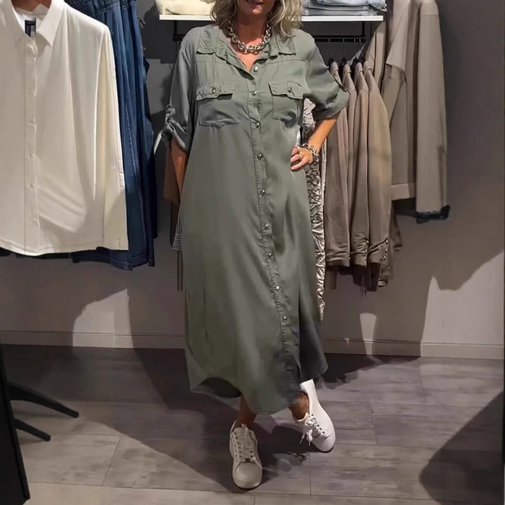Fru Denim Skjortekjole Stilla