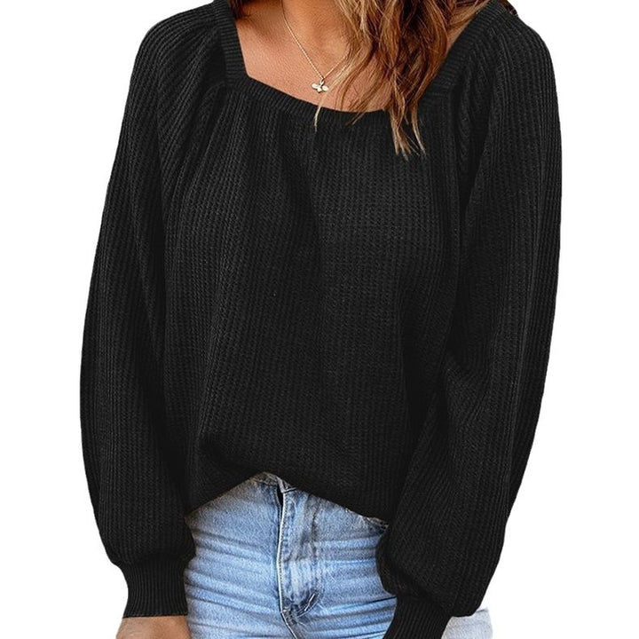 Dame Løs Sweater med voluminøse Ærmer Stilla