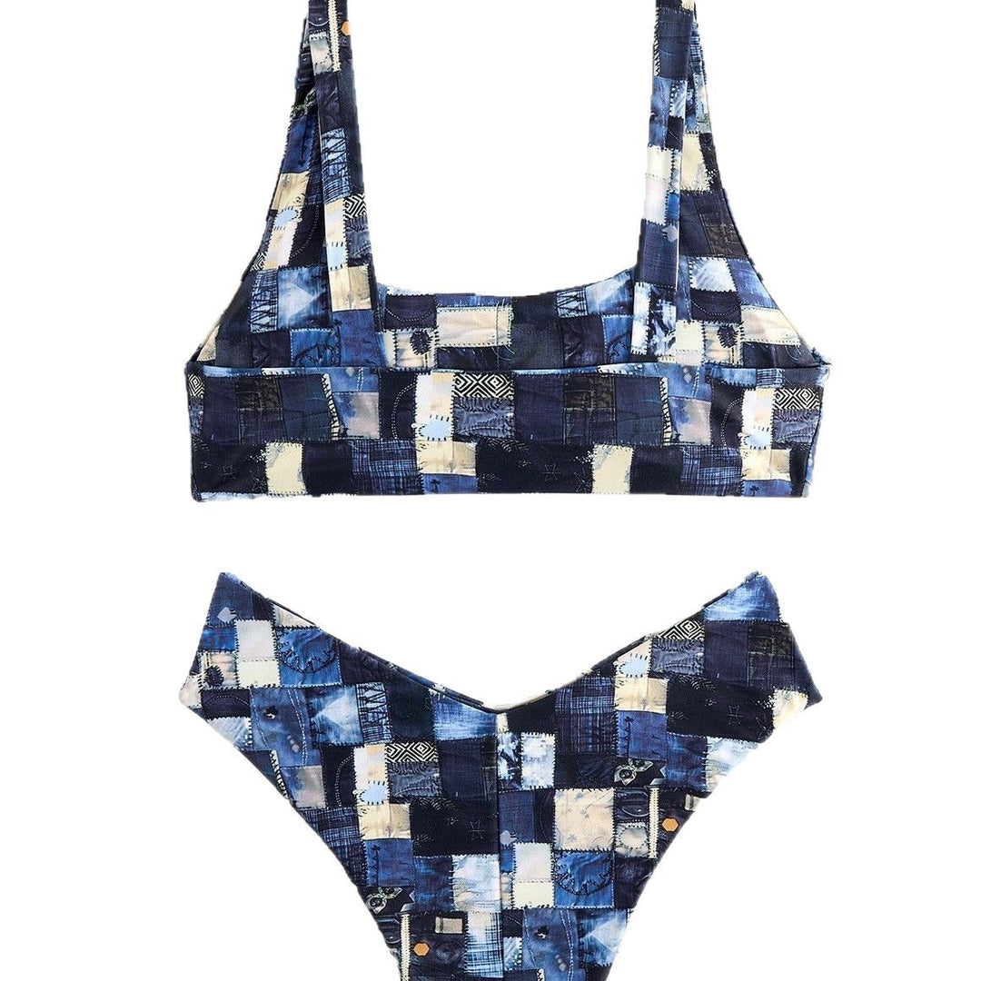 Dame Høj kvalitet Bikini-sæt med moderne snit og trendy farvekombination Stilla