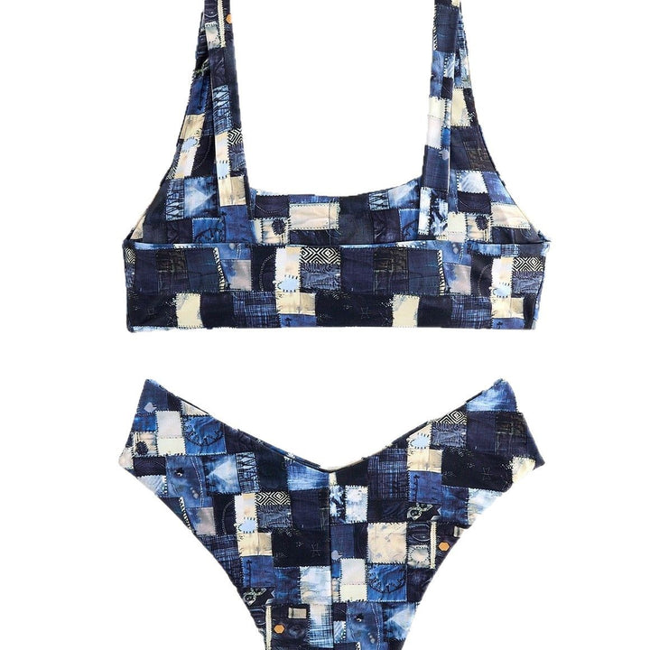 Dame Høj kvalitet Bikini-sæt med moderne snit og trendy farvekombination Stilla