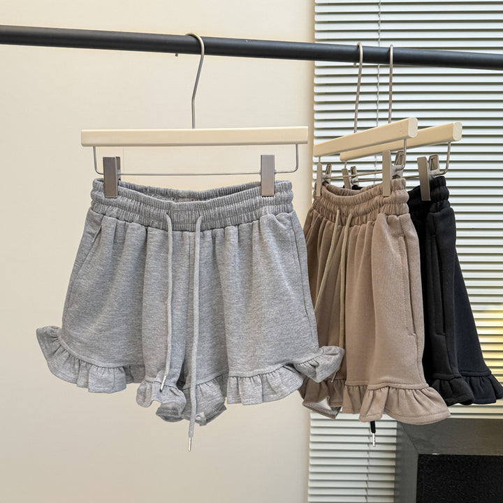 Femme Rynkekant Lounge Shorts Stilla