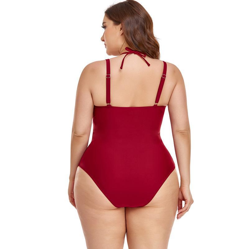 Dame Elegant One-Piece with Refined Ring Detail Skovae