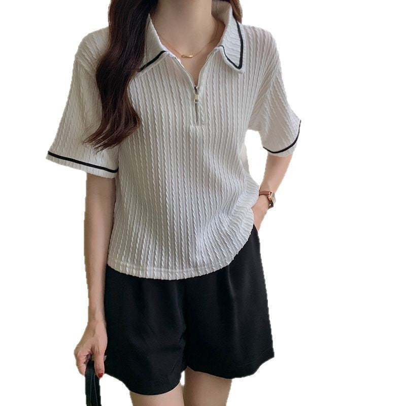 Femme Chic Lynlås-Kravebluse Stilla