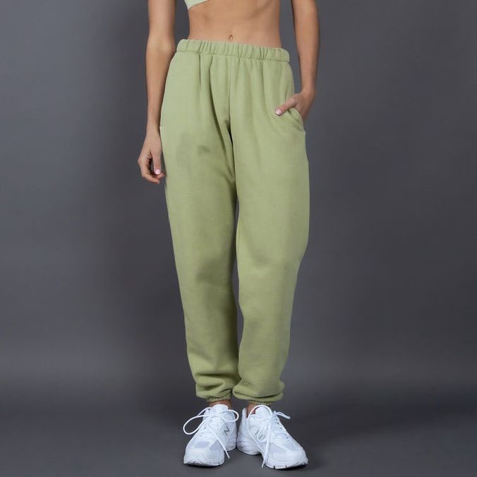 Herrer Behagelige Fleece-Joggingbukser med elastisk talje og dybe sidelommer Stilla