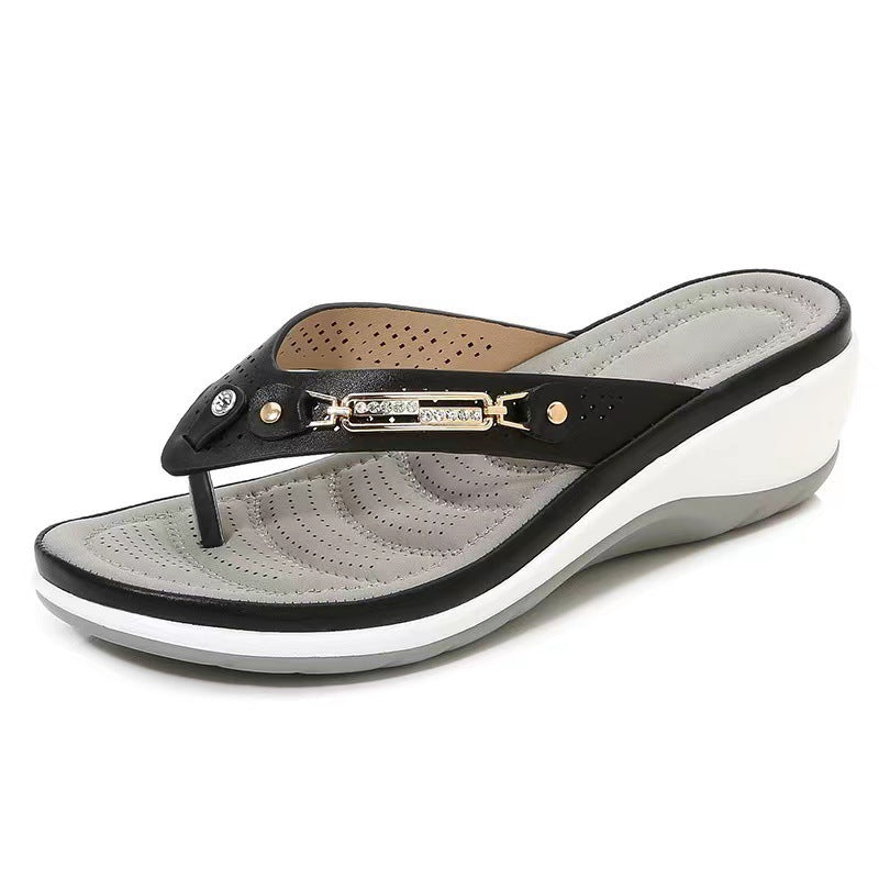 Dame Komfortable Wellness-Sandaler med moderigtigt rem-design og ergonomisk fodseng Stilla