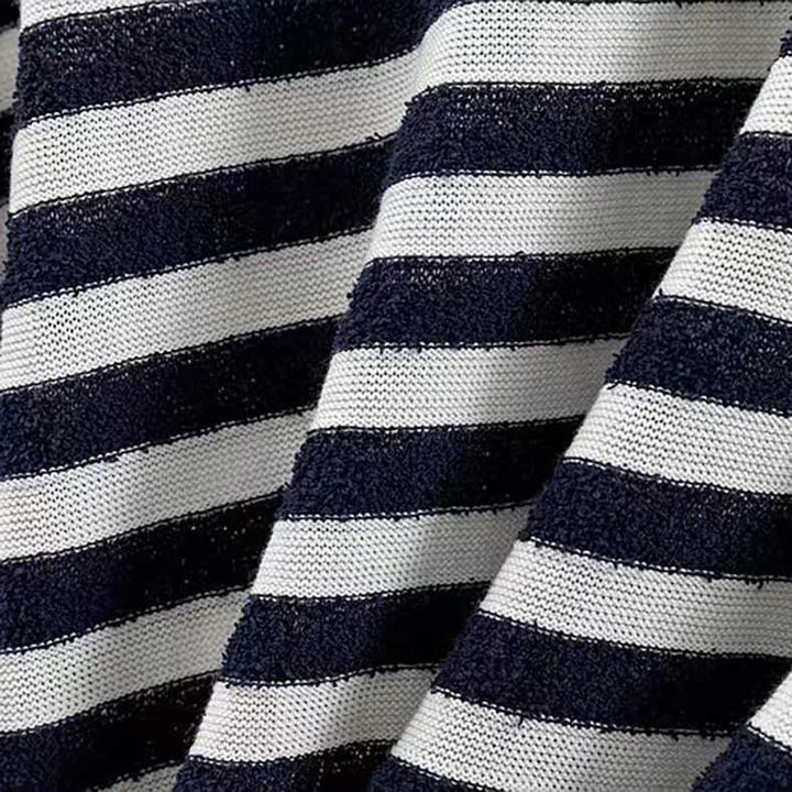 Kvinder Stribet Sweater med Løs Snit Stilla
