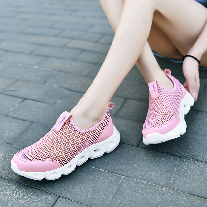 Damer Åndbare Slip-On Mesh Sneakers Stilla