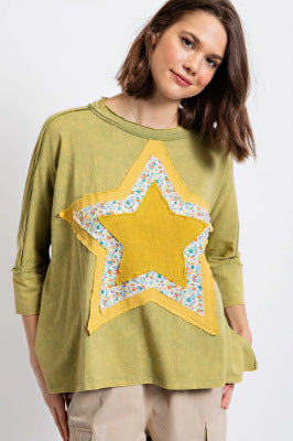 Dame Fritid Chic Grafik T-shirt Stilla