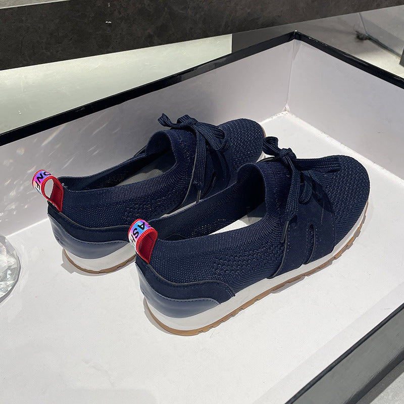 Dame Sporty Mesh-Sneakers med åndbart overdækning Stilla