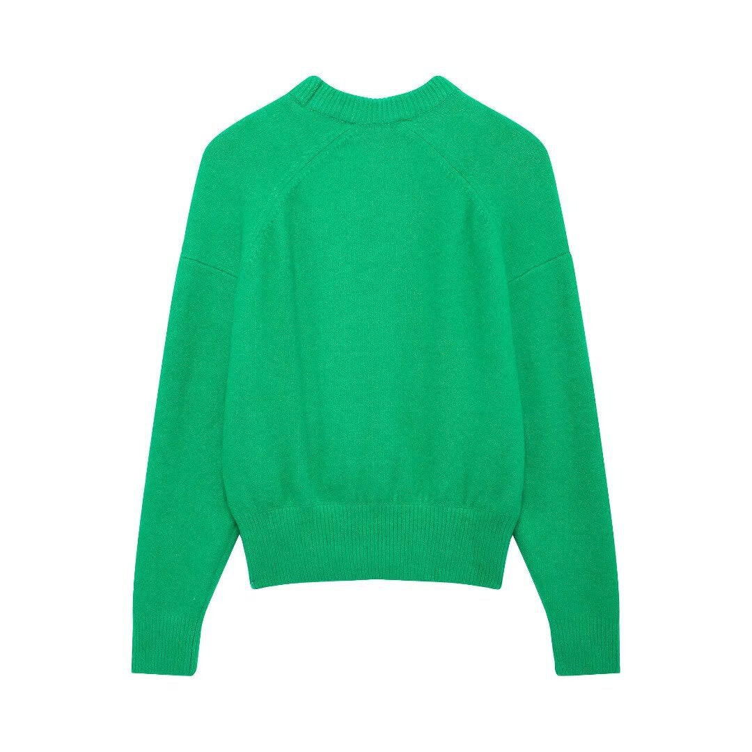 Femme Cozy Blød Strik Pullover Sweater Stilla