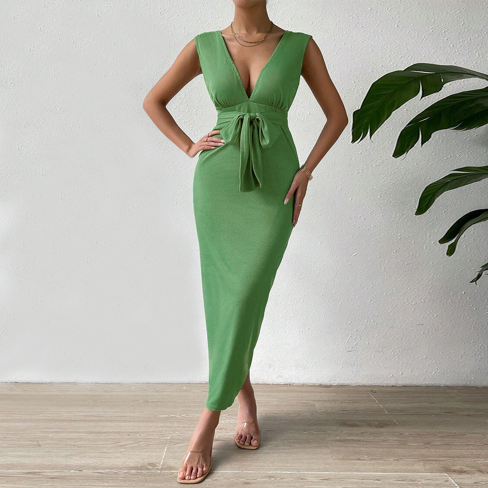 Stilla | Festkjole Slim Fit Spaghettistropkjole