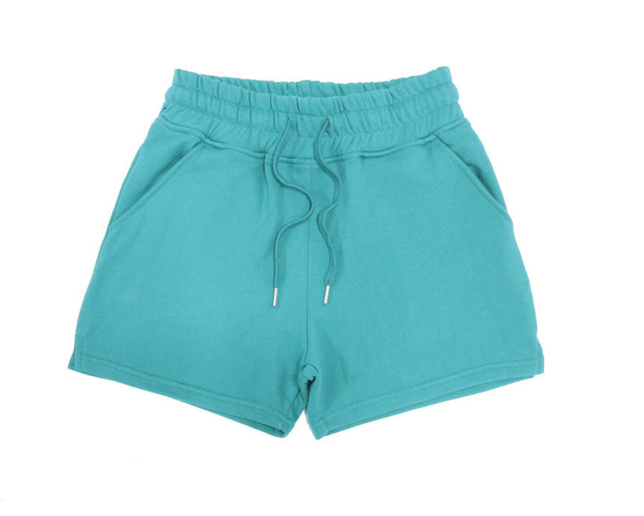 Dame Behagelige Sweatshorts med elastisk kant og sidelommer Stilla