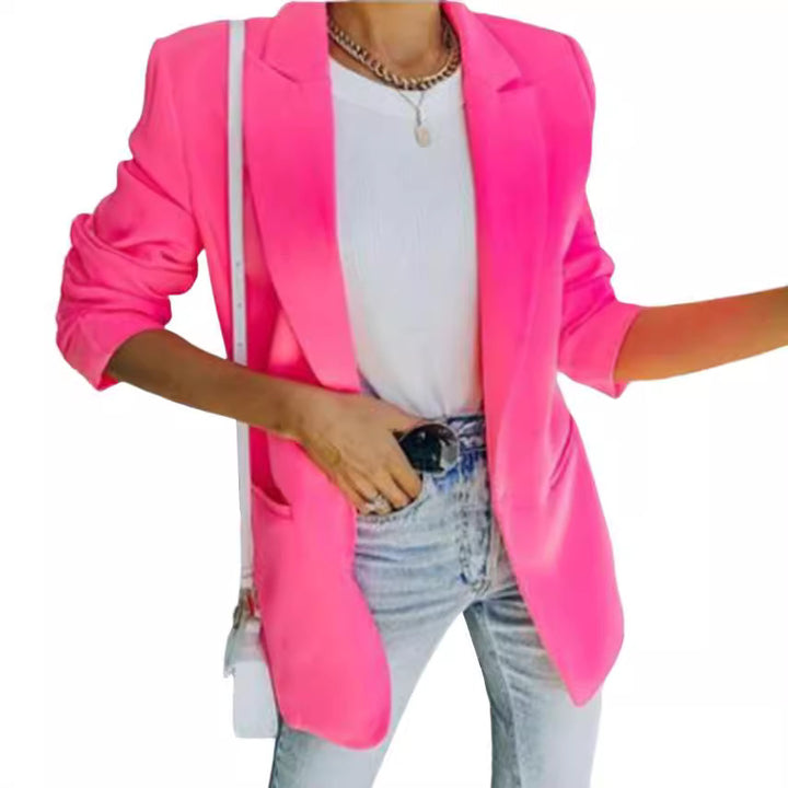 Dame Elegant Blazer med moderne snit og praktiske lommer Stilla