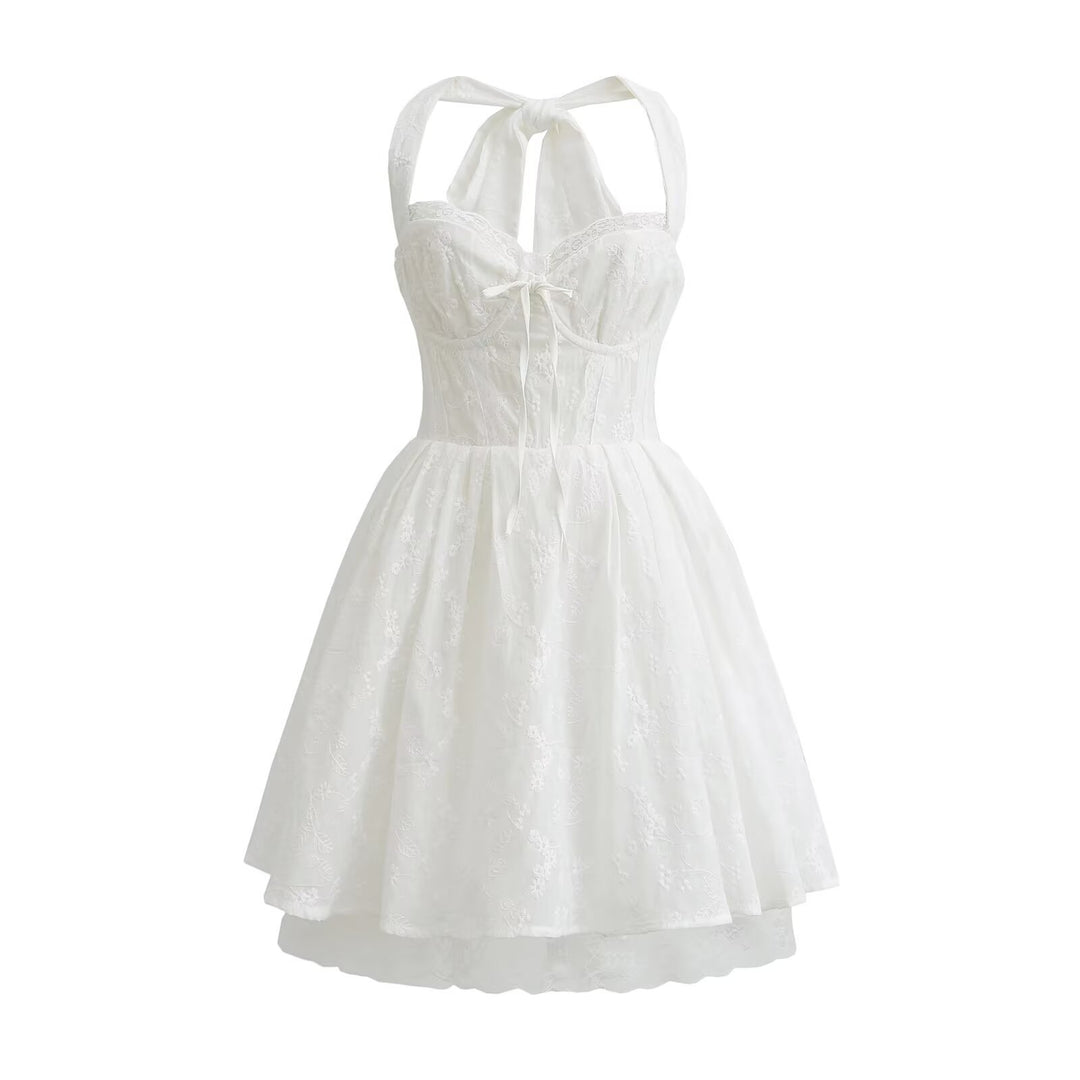 Femme Sweetheart-udskæring Fit-and-Flare Kjole Stilla